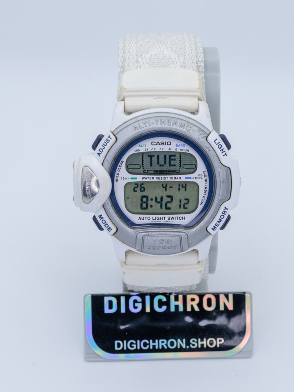 Casio Rare Pro Trek PRL-20 1990s Thermo Ley JDM Import Vintage Watch
